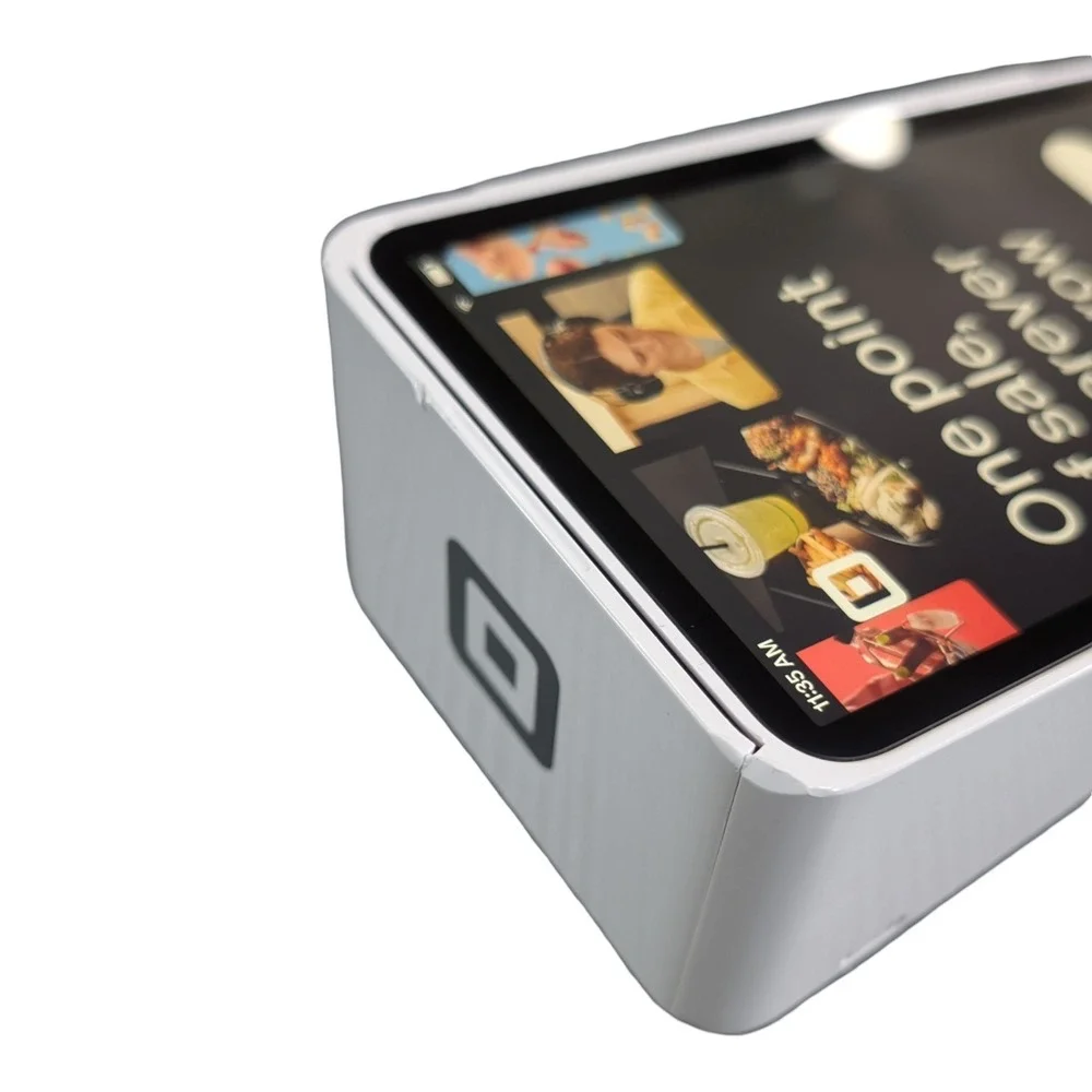 BbUd Square Credit Card Terminal A-SKU-0584 Used W/ Button Defect